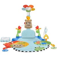 Fisher-Price 3-in-1 Kick & Sway Spieldecke mit sensorischen Spielzeugen zur Entwicklung von Neugeborenen von Mattel GmbH