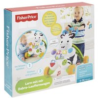 Fisher-Price Lern mit mir Zebra-Lauflernwagen, Baby Lauflernhilfe, Laufwagen Fisher-Price Lern mit mir Zebra-Lauflernwagen, Baby Lauflernhilfe, Laufwagen von Mattel GmbH