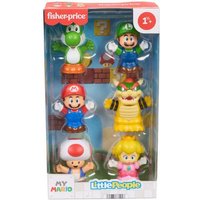 Fisher-Price Little People Super Mario Multipack von Mattel GmbH