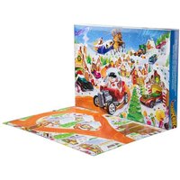 Hot Wheels Adventskalender 2025 mit 10 Spielzeugfahrzeugen im Maßstab 1:64 und 24 Zubehörteilen Hot Wheels Adventskalender 2025 mit 10 Spielzeugfahrzeugen im Maßstab 1:64 und 24 Zubehörteilen von Mattel GmbH