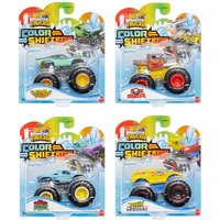 Hot Wheels Monster Trucks Farbwechsel 1:64, 1 Spielzeugtruck für Kinder von Mattel GmbH