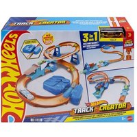 Hot Wheels Track Creator Beschleuniger-Sprung-Schnellstrecke-Set mit Spielzeugauto im Maßstab 1:64 und motorisiertem Beschleuniger Hot Wheels Track Creator Beschleuniger-Sprung-Schnellstrecke-Set mit Spielzeugauto im Maßstab 1:64 und motorisiertem Beschleuniger von Mattel GmbH