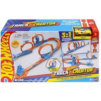 Hot Wheels Track Creator Dreifach-Looping-Pack und Spielzeugauto im Maßstab 1:64, Trackbauset Hot Wheels Track Creator Dreifach-Looping-Pack und Spielzeugauto im Maßstab 1:64, Trackbauset von Mattel GmbH