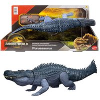 Jurassic World: Die Wiedergeburt Gigantic Thrashers Purussaurus Dinosaurier-Spielzeugfigur, mit dem Schwanz aktivierte Attacken Jurassic World: Die Wiedergeburt Gigantic Thrashers Purussaurus Dinosaurier-Spielzeugfigur, mit dem Schwanz aktivierte Attacken von Mattel GmbH