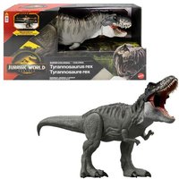 Jurassic World: Die Wiedergeburt Riesendino Tyrannosaurus rex Actionfigur, T-rex-Dinosaurierspielzeug, filmgetreu von Mattel GmbH