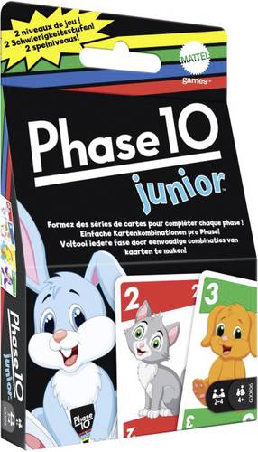 Mattel GXX06 Phase 10 Junior (D/F) GXX06 Anzahl Spieler (max.): 10 von Mattel