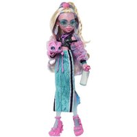 Monster High Lagoona Blue-Modepuppe im Maxirock mit Tier Neptuna und 7 Zubehörteilen von Mattel GmbH