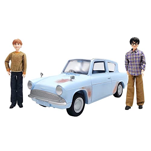 Mattel Harry Potter und Ron Weasley im fliegenden Auto, Spielset mit 2 Puppen und 1 Spielzeugauto, Spielzeug für Kinder ab 6 Jahren, HHX03 Mattel Harry Potter und Ron Weasley im fliegenden Auto, Spielset mit 2 Puppen und 1 Spielzeugauto, Spielzeug für Kinder ab 6 Jahren, HHX03 von Mattel