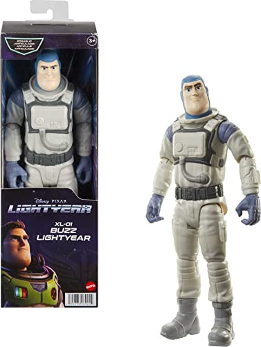 Mattel Lightyear Toys Disney Pixar Lightyear Basic Action Figuren, 30,5 cm Maßstab, Geschenk für Fans ab 4 Jahren, Mehrfarbig (HHK09) von Mattel Lightyear Toys