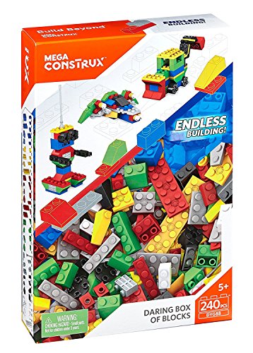 Großes Bausteine-Set (240 Teile) Boy Mega Bloks Construx von Mega Construx