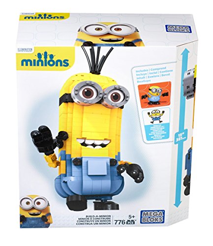 Mattel Mega Bloks CNF59 - Konstruktionsspielzeug, Build a Minion, bunt von Mega Bloks