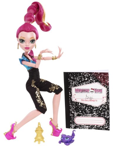 Mattel BBK00 - Monster High 13 Wünsche Gigi Grant, Puppe von Mattel Monster High