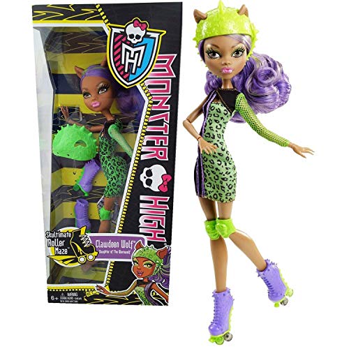 Mattel Y8350 - Monster High Rollschuh-Clique Clawdeen, Puppe Mattel Y8350 - Monster High Rollschuh-Clique Clawdeen, Puppe von Mattel Monster High