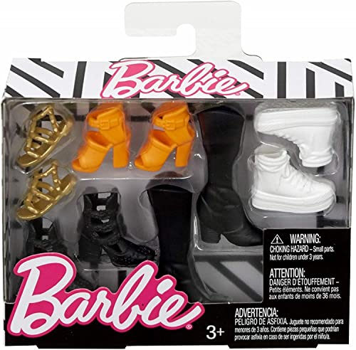Barbie Mattel Accessories Original & Petite Doll Shoe Pack (Fcr92) Barbie Mattel Accessories Original & Petite Doll Shoe Pack (Fcr92) von Barbie