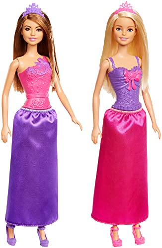 machebelcarrello DMM07 Barbie Princess Blonde, Bunt von Barbie