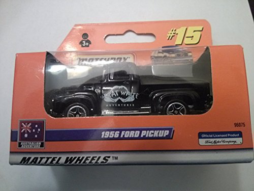1956 Ford Pickup #15 Australian Adventure Great White von Mattel