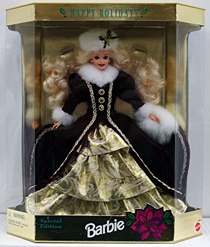 1996 Happy Holidays Barbie(バービー) ドール 人形 フィギュア(並行輸入) von Mattel
