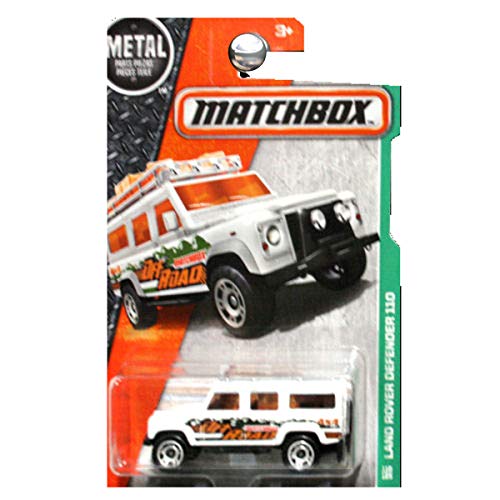 2011 Matchbox Land Rover Defender 110 White #100 of 100 by Matchbox von Mattel