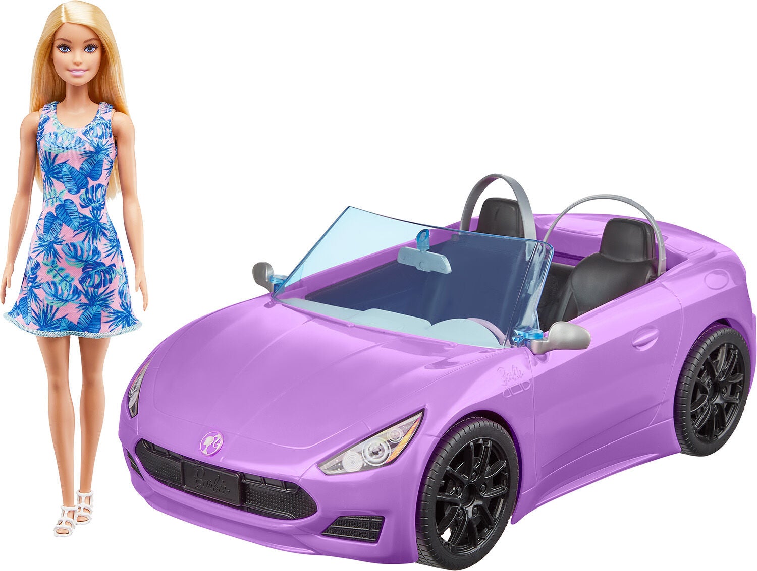 Barbie Auto mit Puppe von Mattel