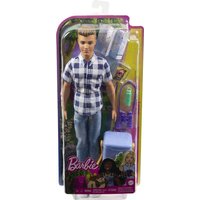 Barbie - Barbie Abenteuer zu zweit Ken Camping-Puppe und Zubehör von Mattel
