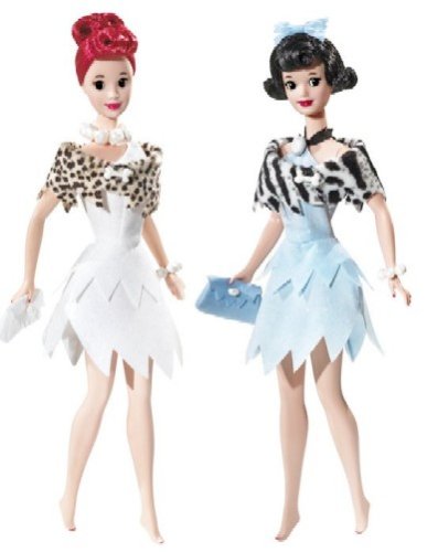 Barbie Collector Silver Label - THE FLINTSTONES - BETTY AND WILMA von Barbie