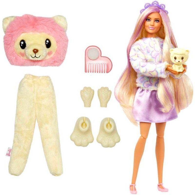Barbie Cutie Cozy Cute Reveal Serie Puppe - Löwe von Mattel Barbie