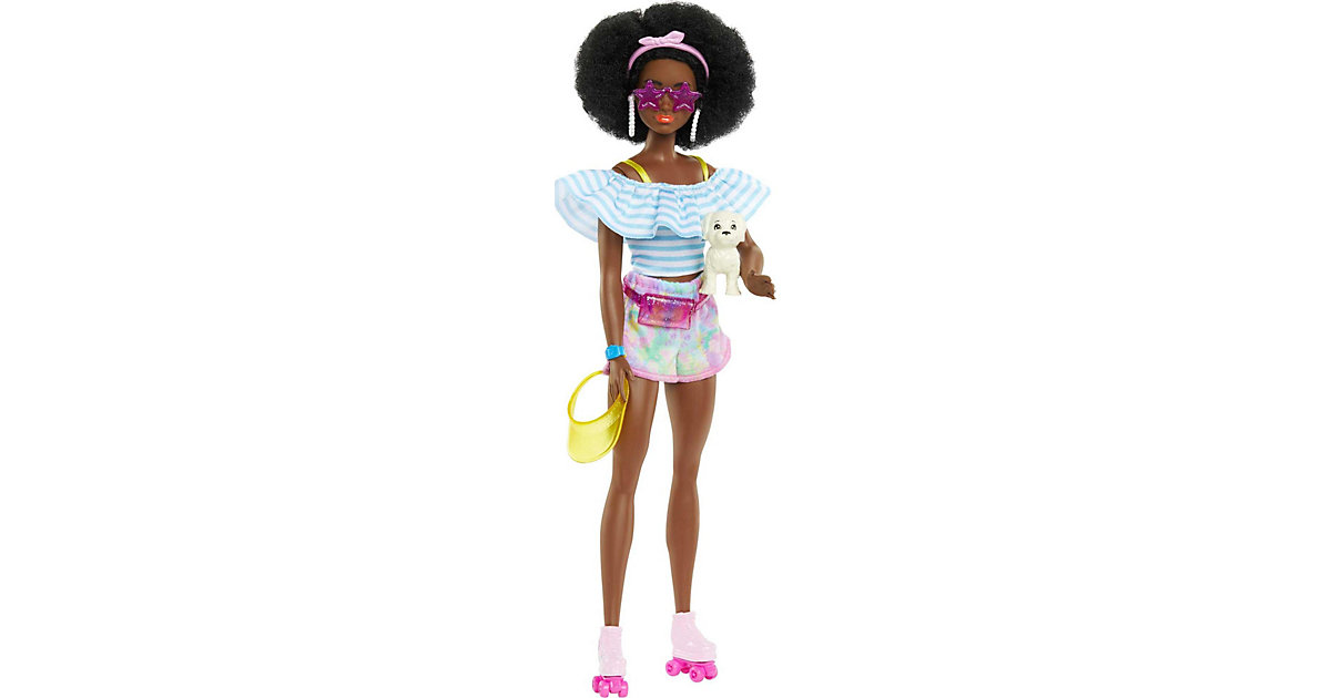 Barbie Day & Play Fashion Rollschuhe mehrfarbig von Mattel