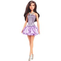 Barbie Fashionista Puppe im Paillettenkleid mit Satinrock von Mattel GmbH