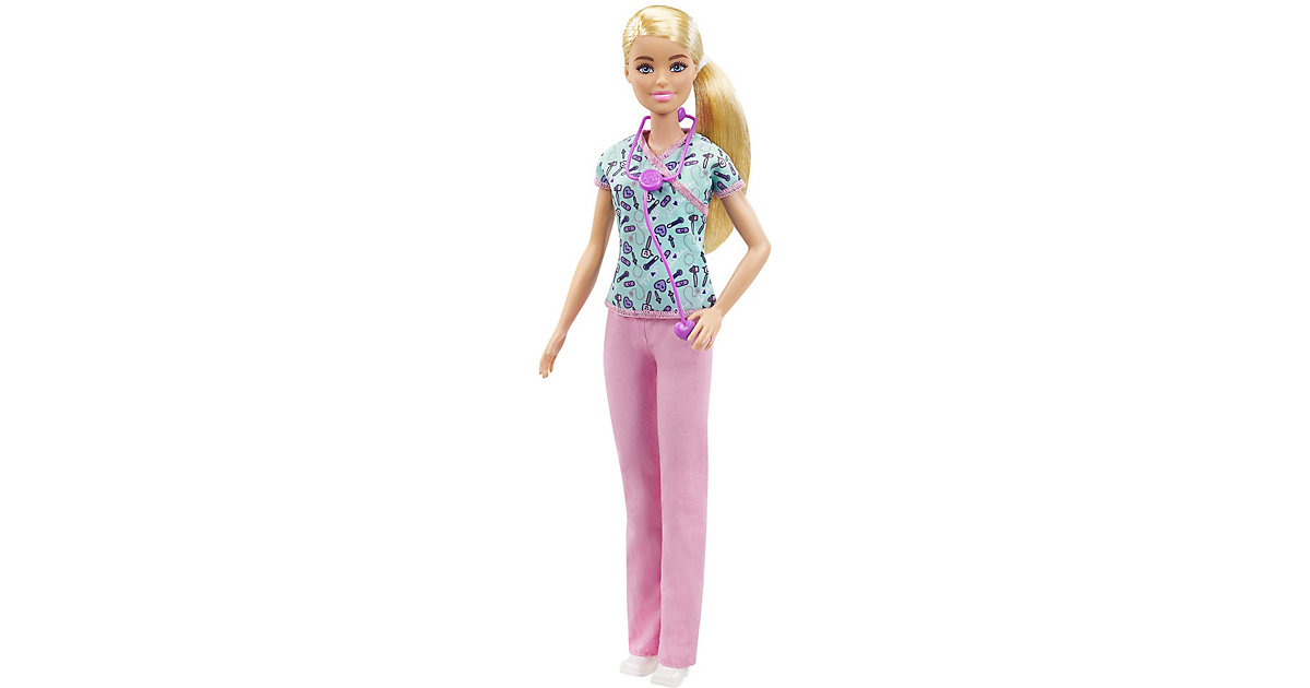 Barbie Krankenschwester Puppe, Karriere-Barbie, Anziehpuppe von Mattel