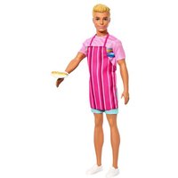 Barbie Mysteries: Beach Detectives Ken-Puppe mit unverkennbarem Outfit und Zub von Mattel