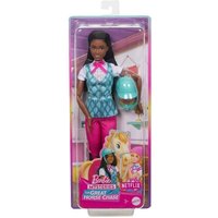 Barbie Mysteries: Das geheimnisvolle Pferdeabenteuer "Barbie Brooklyn" Puppe mit Reitkleidung und Zubehör von Mattel