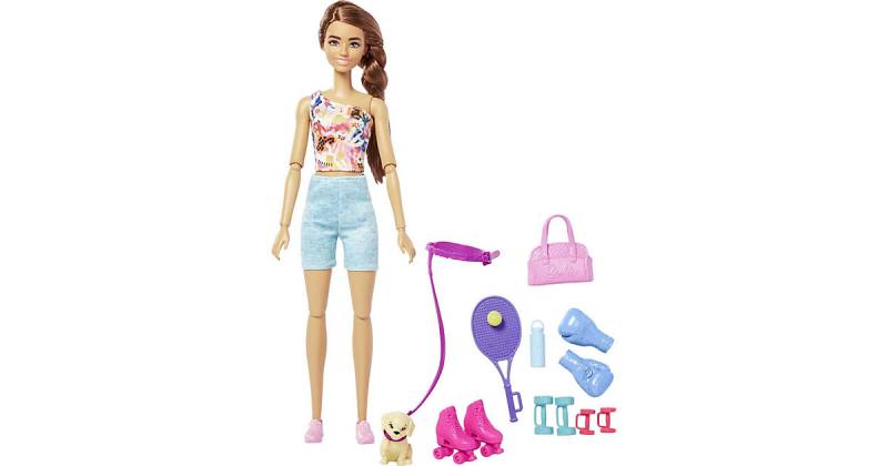 Barbie Wellness Puppe - Workout mehrfarbig von Mattel