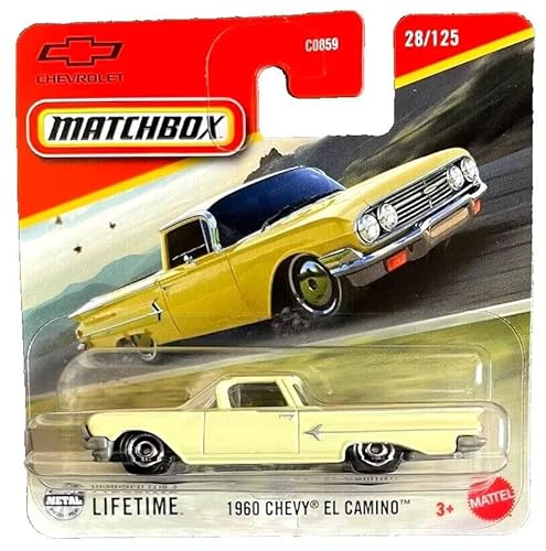 C0859 Matchbox 1:64 Single Cars 1960 Chevy El Camino JBR70 C0859 Matchbox 1:64 Single Cars 1960 Chevy El Camino JBR70 von Mattel