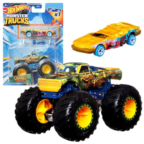 Chassis Snapper HKM09 | Hot Wheels Monster Trucks & Fahrzeug Die-Cast Chassis Snapper HKM09 | Hot Wheels Monster Trucks & Fahrzeug Die-Cast von Mattel