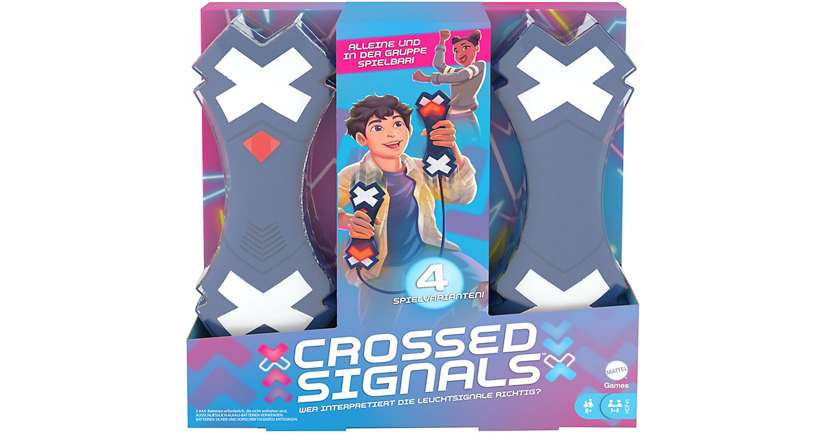 Mattel Games Crossed Signals, Aktionsspiel, Kinderspiel ab 8 J. Mattel Games Crossed Signals, Aktionsspiel, Kinderspiel ab 8 J. von Mattel
