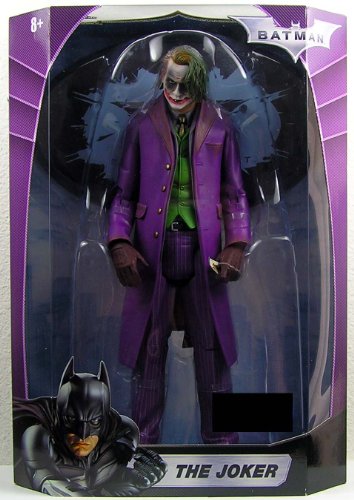 DC - Batman - The Dark Knight - Hero DC Zone - THE JOKER - 12 Inch (30 cm) Action Figur - mit Base - Exklusive OVP von Mattel