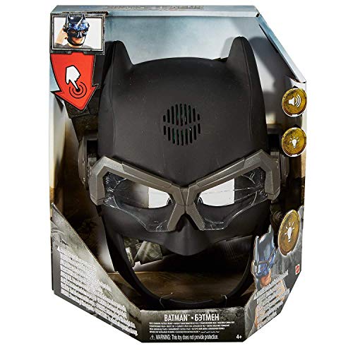 DC FGM37 Justice League Batman Figur Maske Stimme, Cartoon, Mehrfarbig, one Size DC FGM37 Justice League Batman Figur Maske Stimme, Cartoon, Mehrfarbig, one Size von Mattel