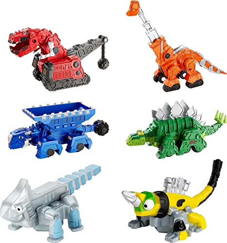 Dinotrux ?Die-cast Characters and Reptools Featuring Rolling Wheels Bundle von Mattel