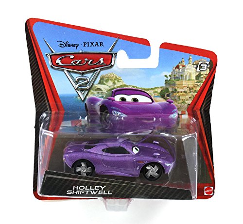 Disney Cars 2 Fahrzeug Short Card V8872 Holley Shiftwell von Mattel