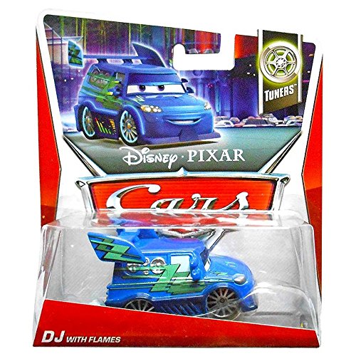 Disney Cars Cast 1: 55 – Auswahl Fahrzeuge Modelle Sort.1 DJ with Flames von Mattel