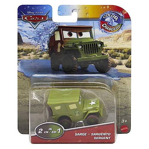 Disney Cars Toys Farbwechsler 2023 Sarge von Mattel