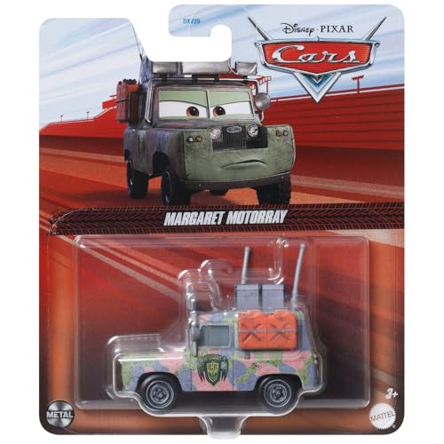 Disney Pixar Cars Diecast Margaret Motorray Land Rover Hunter Spielzeugfahrzeug für Kinder ab 3 Jahren Disney Pixar Cars Diecast Margaret Motorray Land Rover Hunter Spielzeugfahrzeug für Kinder ab 3 Jahren von Mattel