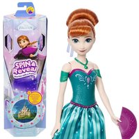 Disney Die Eiskönigin Spin & Reveal Anna-Modepuppe und Accessoires mit 11 Über Disney Die Eiskönigin Spin & Reveal Anna-Modepuppe und Accessoires mit 11 Über von Mattel