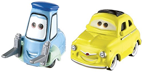 Disney Pixar Cars Diecast Luigi and Guido von Mattel