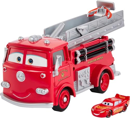 Disney Pixar Cars GPH80 - Farbwechsel Red Spielset und exklusives Lightning McQueen-Fahrzeug mit Farbwechseleffekt, Farbwechsel-Fahrzeuge Spielset , Geschenk für Kinder ab 4 Jahren Disney Pixar Cars GPH80 - Farbwechsel Red Spielset und exklusives Lightning McQueen-Fahrzeug mit Farbwechseleffekt, Farbwechsel-Fahrzeuge Spielset , Geschenk für Kinder ab 4 Jahren von Mattel