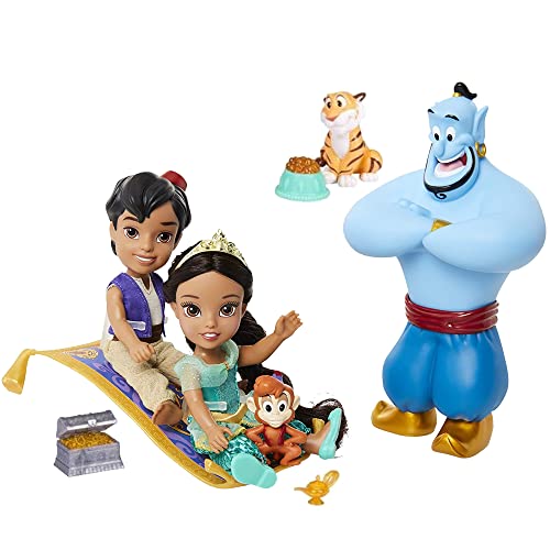 Disney Princess Jasmin & Aladdin Deluxe Petite Doll Storytelling Gift Set von Mattel