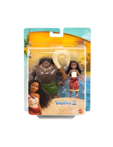 Disney Vaiana 2 Kleine Puppen Vaiana & Maui 2er Pack von Mattel