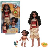Disney Vaiana 2 Schwesternset Vaiana und Simea Puppen Disney Vaiana 2 Schwesternset Vaiana und Simea Puppen von Mattel