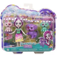 Enchantimals Dessa Dalmatian Familie von Mattel