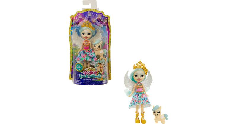 Enchantimals Royals Paolina Pegasus Puppe & Wingley mehrfarbig von Mattel